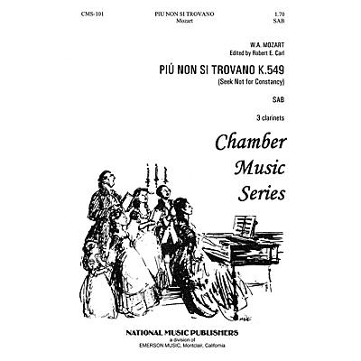 Hal Leonard Piu Non Si Trovano SAB composed by Robert Carl