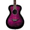 Pixie Acoustic/Electric Guitar Left-Handed Level 2 Plum Purple Burst 888365554990