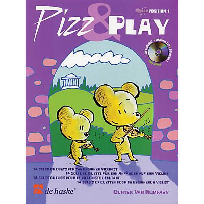 De Haske Music Pizz & Play (14 Solos or Duets for the Beginner Violinist) De Haske Play-Along Book Series