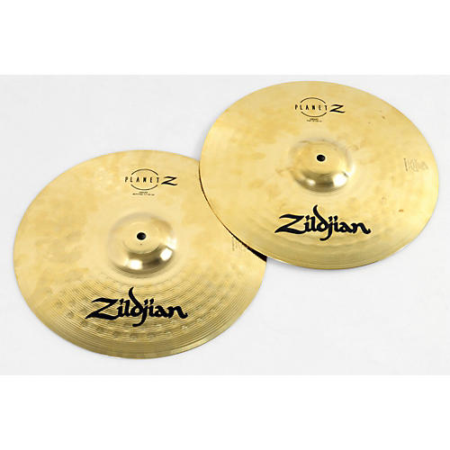 Zildjian Planet Z Hi-Hat Cymbals Condition 3 - Scratch and Dent 14 in., Pair 197881154707