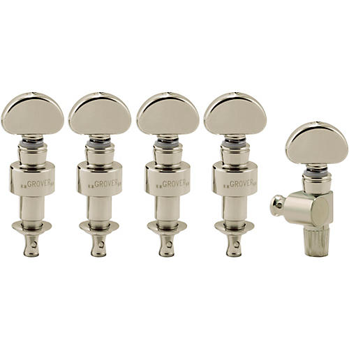 Grover Planetary Metal Button Tuning Pegs Nickel