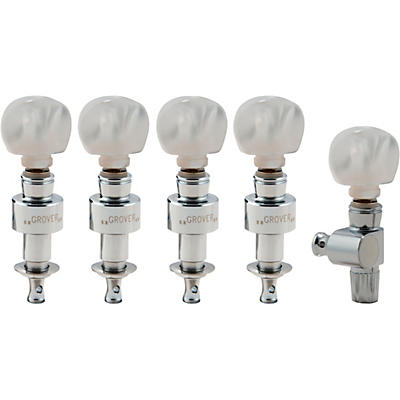 Grover Planetary Round Pearloid Button Tuning Pegs