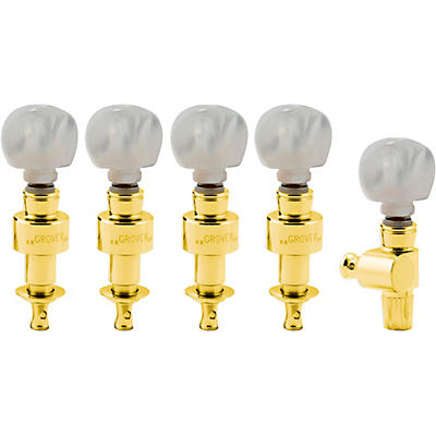 Grover Planetary Round Pearloid Button Tuning Pegs