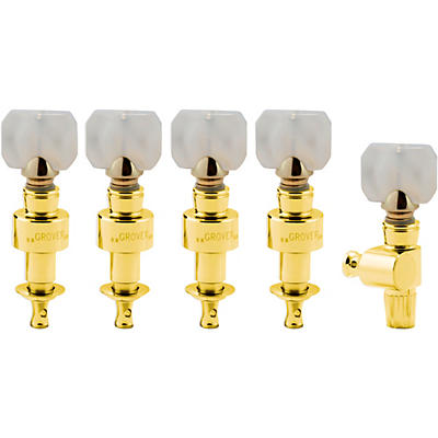 Grover Planetary Square Pearloid Button Tuning Pegs