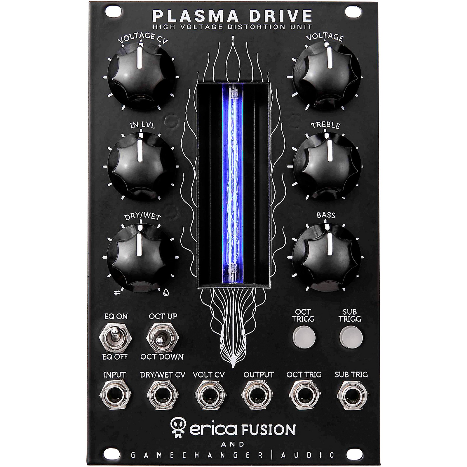 Gamechanger Audio Plasma Eurorack Distortion Module Black Musician's