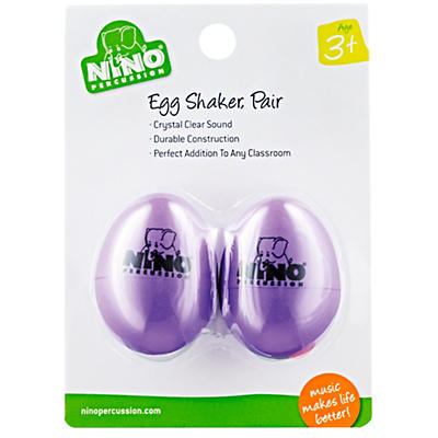 Nino Plastic Egg Shaker Pairs