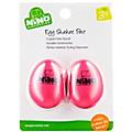 Nino Plastic Egg Shaker Pairs AubergineStrawberry Pink