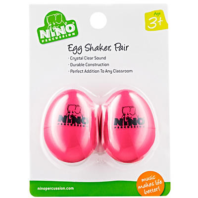 Nino Plastic Egg Shaker Pairs