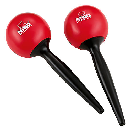 Nino Plastic Maracas Red