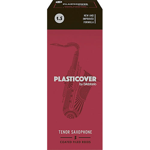 Rico Plasticover Tenor Saxophone Reeds Strength 1.5 Box of 5