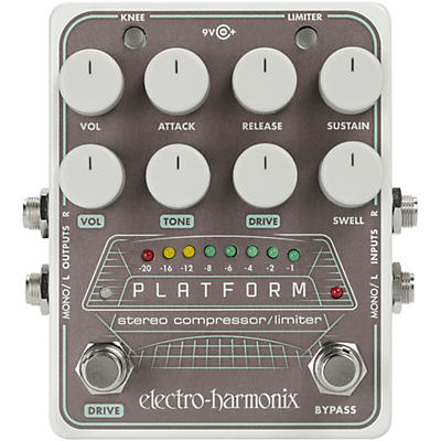 Electro-Harmonix Platform Stereo Compressor/Limiter Pedal