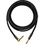 Mogami Platinum Instrument Cable With Right Angle to Straight End Connectors 12 ft. Right Angle to Straight