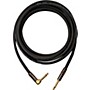 Mogami Platinum Instrument Cable with Right Angle to Straight End Connectors 12 ft. Right Angle to Straight