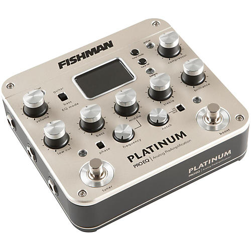 Fishman Platinum Pro EQ Acoustic Guitar Preamp Condition 1 - Mint