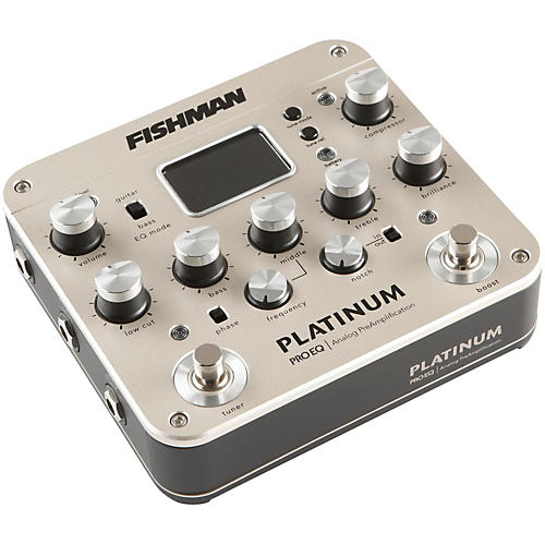 Fishman Platinum Pro EQ Acoustic Guitar Preamp | Musician's Friend