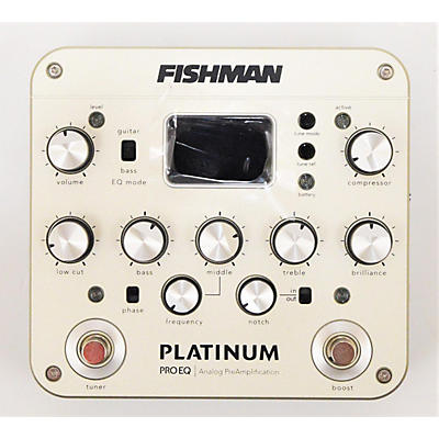 Fishman Platinum Pro Eq Analog Preamplificantion + D.i. Plt201 Guitar Preamp
