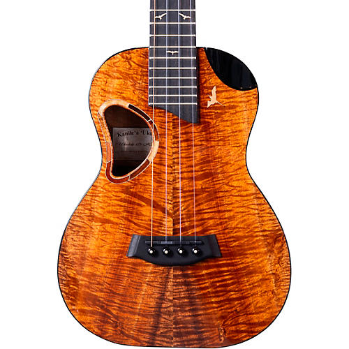 Kanile'a Ukulele Platinum X Limited-Edition Master Grade Hawaiian Koa Tenor Ukulele Natural