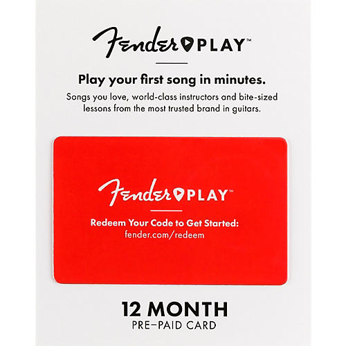 Play 12-Month Lesson Gift Card