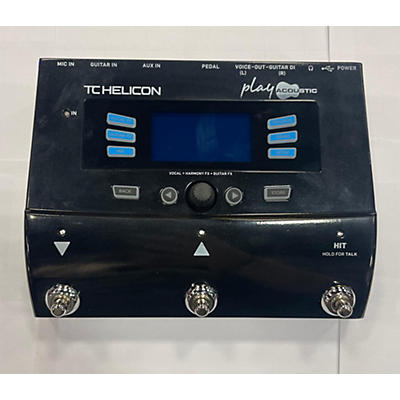 TC Helicon Play Acoustic Effect Pedal