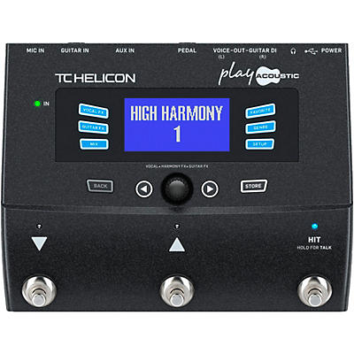 TC Helicon Play Acoustic Vocal and Guitar Effects Pedal