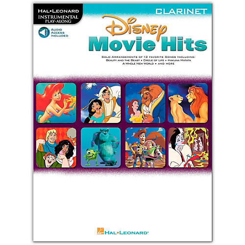 Play Along Disney Movie Hits (Book/Online Audio)