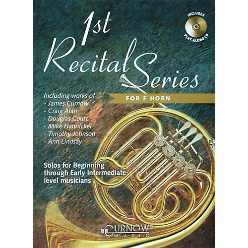 Hal Leonard Play-Along First Recital Series Book with CD French Horn