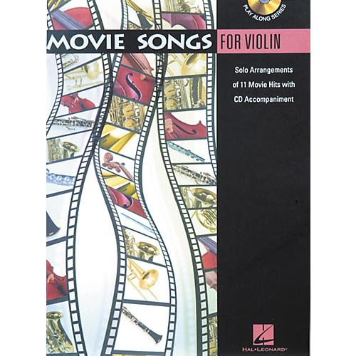 Play-Along Movie Songs Book with CD Viola