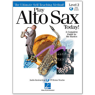 Hal Leonard Play Alto Sax Today! Level 2 (Book/Online Audio)