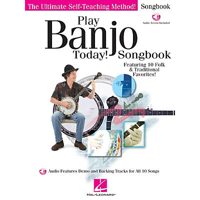 Hal Leonard Play Banjo Today! Songbook Play Today Instructional Series Series Softcover Audio Online by Various