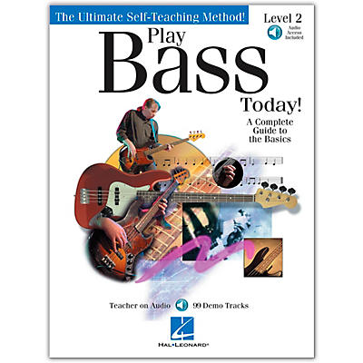 Hal Leonard Play Bass Today! - Level 2 (Book/Online Audio)