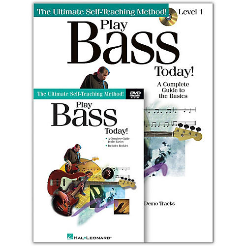 Hal Leonard Play Bass Today! Level One (Book/Online Media)