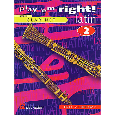 De Haske Music Play 'Em Right Latin - Vol. 2 (Vol. 2 - Clarinet) De Haske Play-Along Book Series
