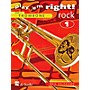 Hal Leonard Play 'Em Right Rock - Vol. 1 (Trombone) De Haske Play-Along Book Series Arranged by Erik Veldkamp