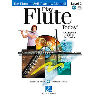 Hal Leonard Play Flute Today! Level 2 Book/Audio Online