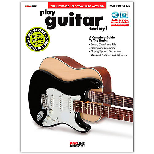 Proline Play Guitar Today! Beginner's Pack Book/Online Audio & Video