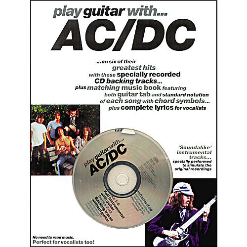 Play Guitar with AC/DC Guitar Tab Songbook with CD