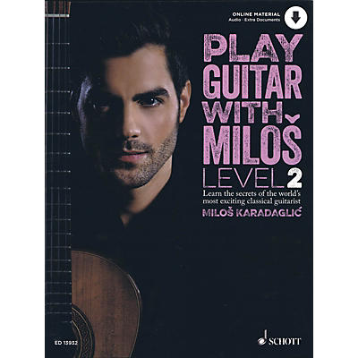 Schott Play Guitar with Milos Level 2 Book/Audio Online