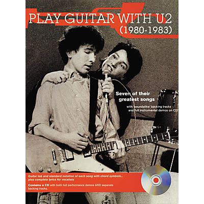Hal Leonard Play Guitar with U2 (1980-1983) Book with CD