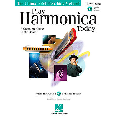 Hal Leonard Play Harmonica Today! Level One Book/CD