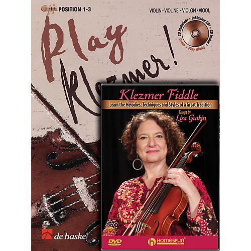 Play Klezmer - Violin/Fiddle Bundle Pack Homespun Tapes Series Performed by Lisa Gutkin