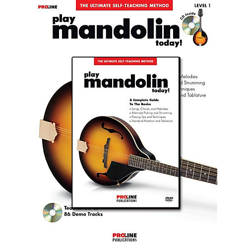 Play Mandolin Today! Method Book With CD/DVD