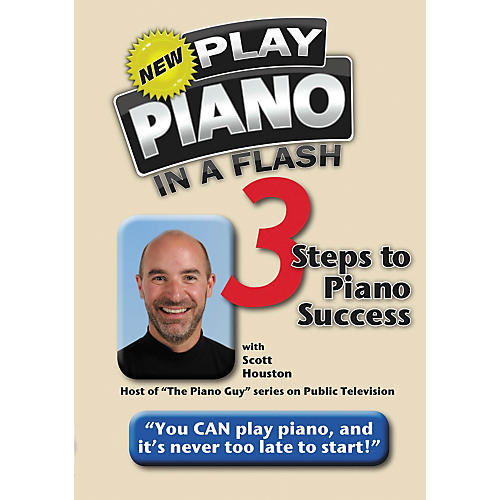 Play Piano In A Flash - 3 Steps To Piano Success DVD