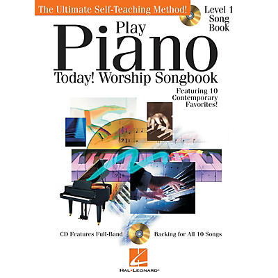 Hal Leonard Play Piano Today! - Worship Songbook Play Today Instructional Series Series Softcover with CD by Various