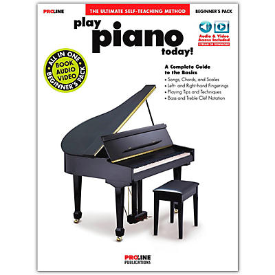 Proline Play Piano Today! Beginner's Pack Book/Online Audio & Video