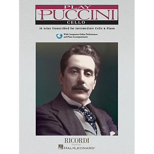 Play Puccini (10 Arias Transcribed for Cello & Piano) Instrumental Play-Along Series Softcover with CD