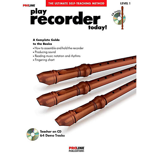 Play Recorder Today!  Book/CD