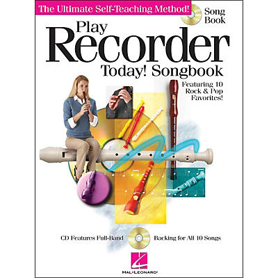 Hal Leonard Play Recorder Today! Songbook (CD/Pkg)