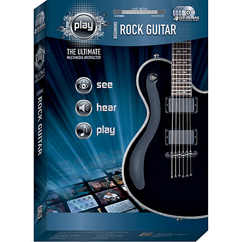Play Series Beginning Rock Guitar (CD-ROM)