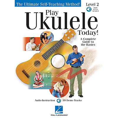 Hal Leonard Play Ukulele Today! Level Two Play Today Instructional Series Softcover Audio Online by John Nicholson