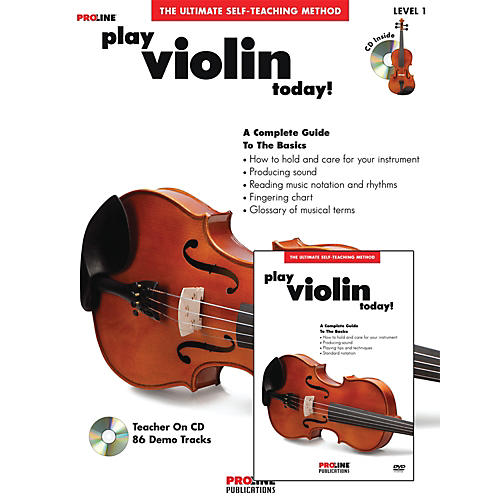 Play Violin Today Beginner's Pack Book/CD/DVD